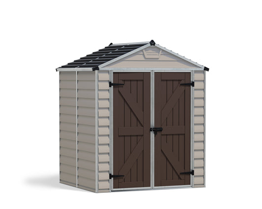 Canopia SkyLight 6' x 5' Shed - Gray/Tan