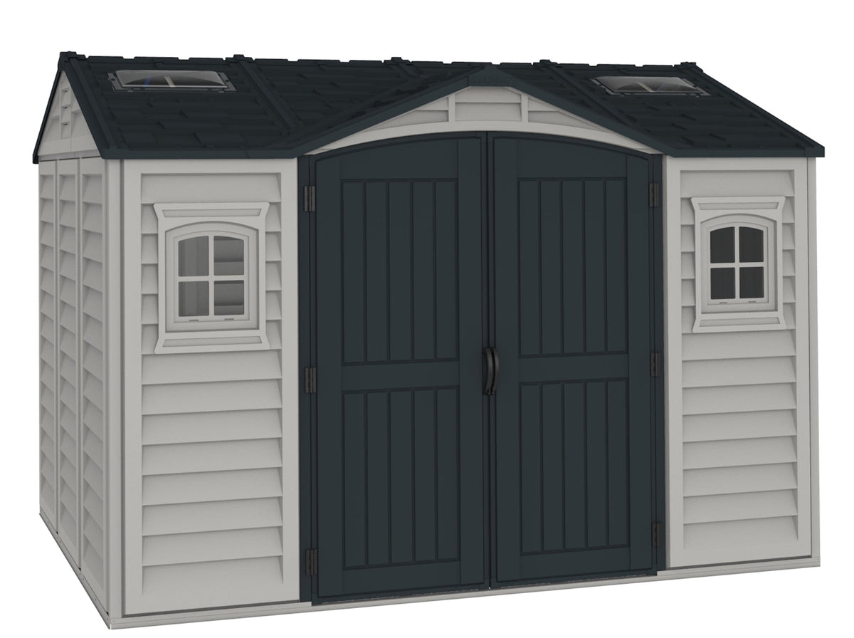 Duramax Apex Pro Adobe 10.5'x8' Shed with Foundation - 40116