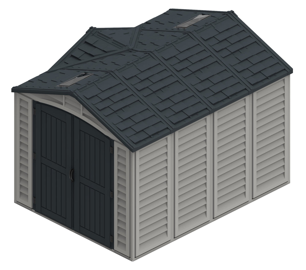 Duramax Apex Pro Adobe 10.5'x8' Shed with Foundation - 40116