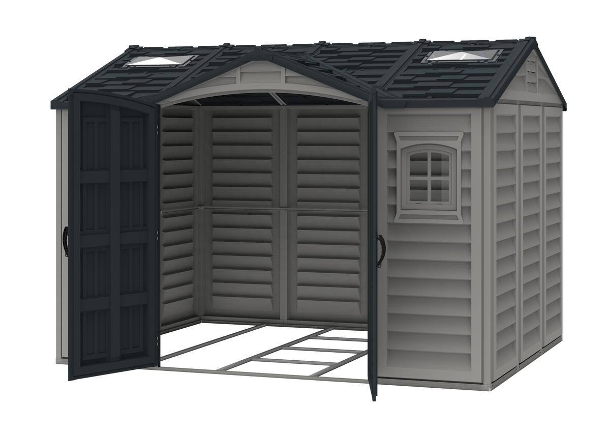 Duramax Apex Pro Adobe 10.5'x8' Shed with Foundation - 40116