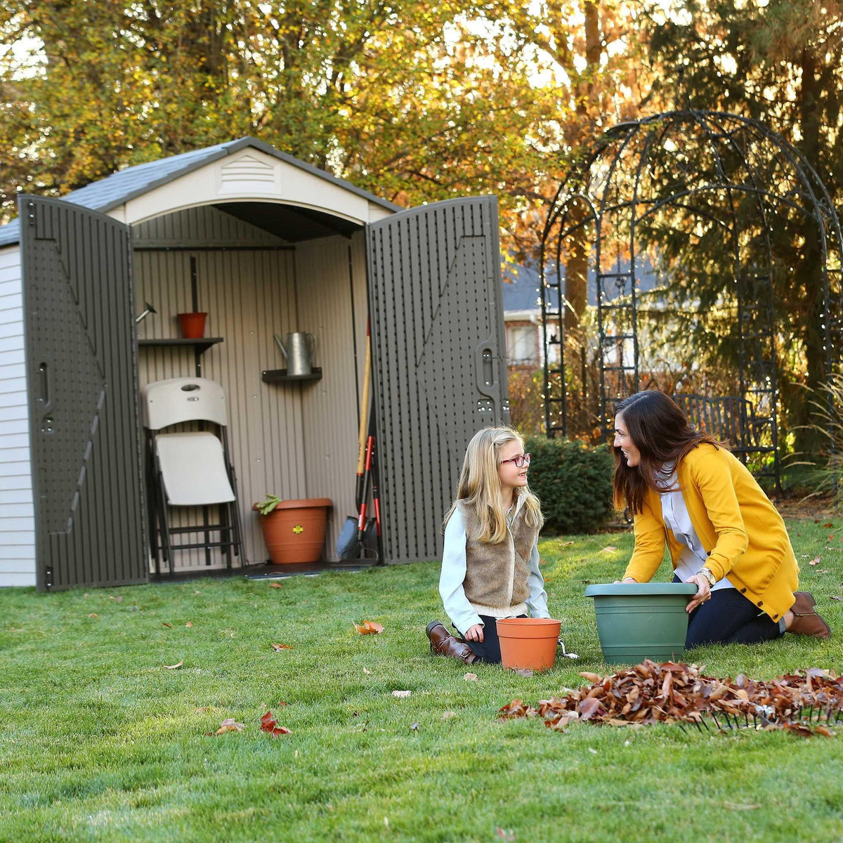 Lifetime 7 Ft. X 4.5 Ft. Outdoor Storage Shed - 60057