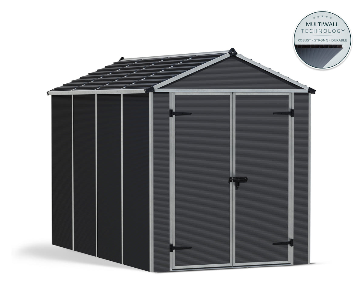 Canopia Rubicon 6' Shed - Gray