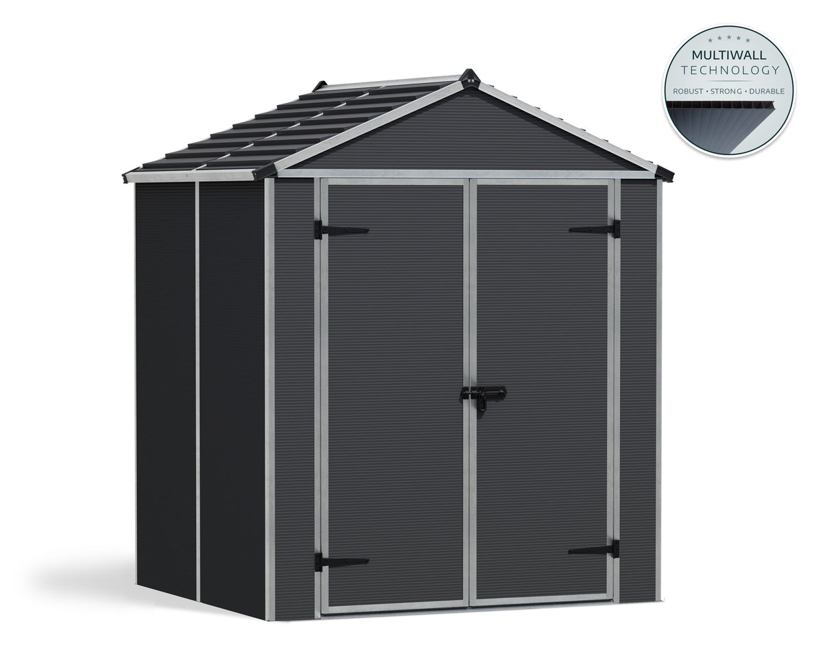 Canopia Rubicon 6' Shed - Gray