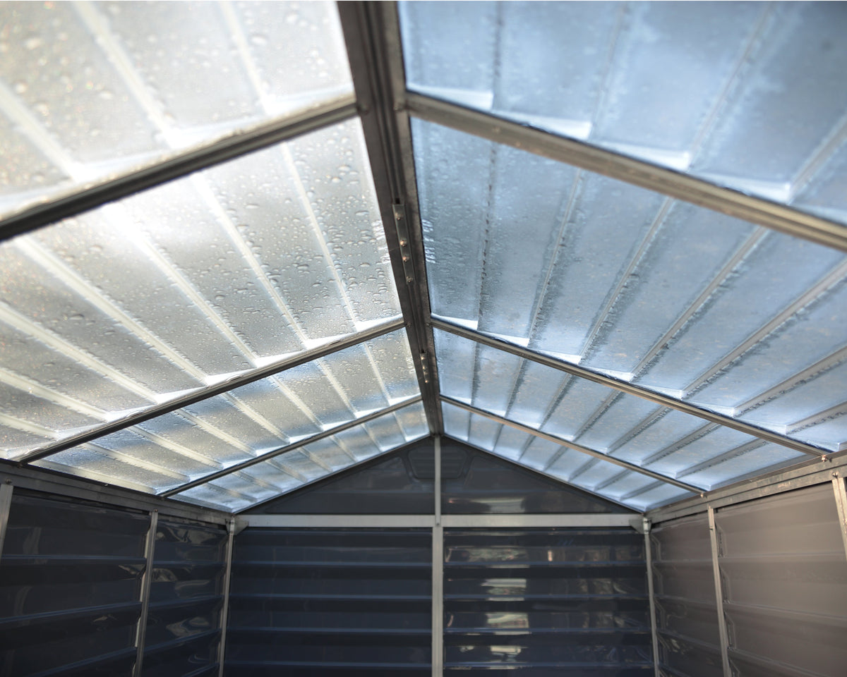 Canopia SkyLight 6' x 5' Shed - Gray/Tan