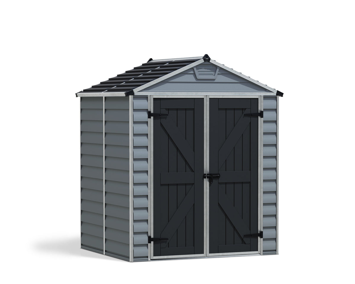 Canopia SkyLight 6' x 5' Shed - Gray/Tan