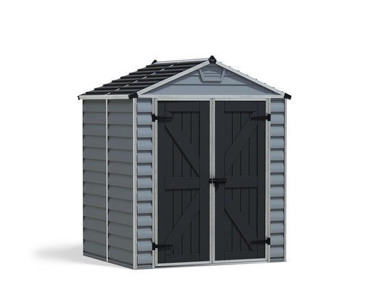 Canopia SkyLight 6' x 5' Shed - Gray/Tan