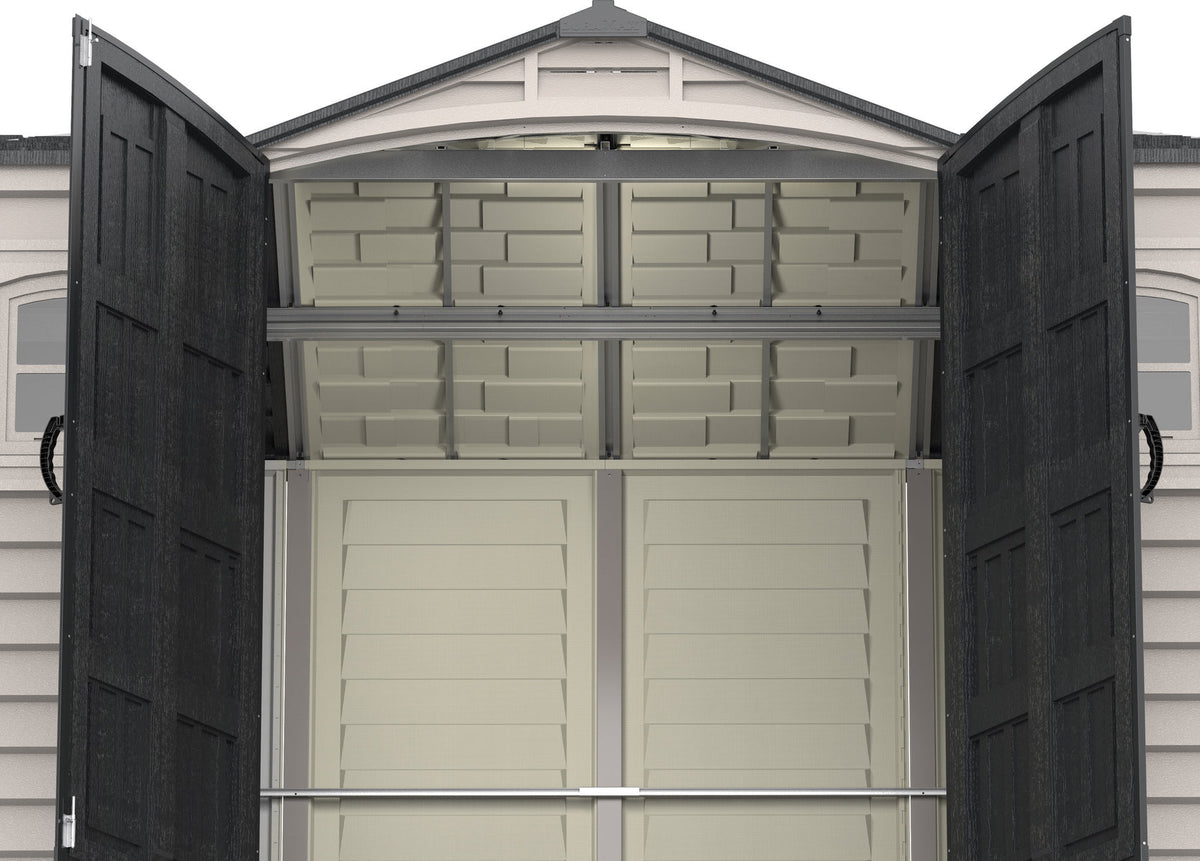 Duramax Apex Pro Adobe 10.5'x8' Shed with Foundation - 40116