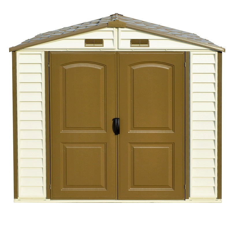 Duramax StoreAll 8'x6' Vinyl Shed with Foundation - 30115