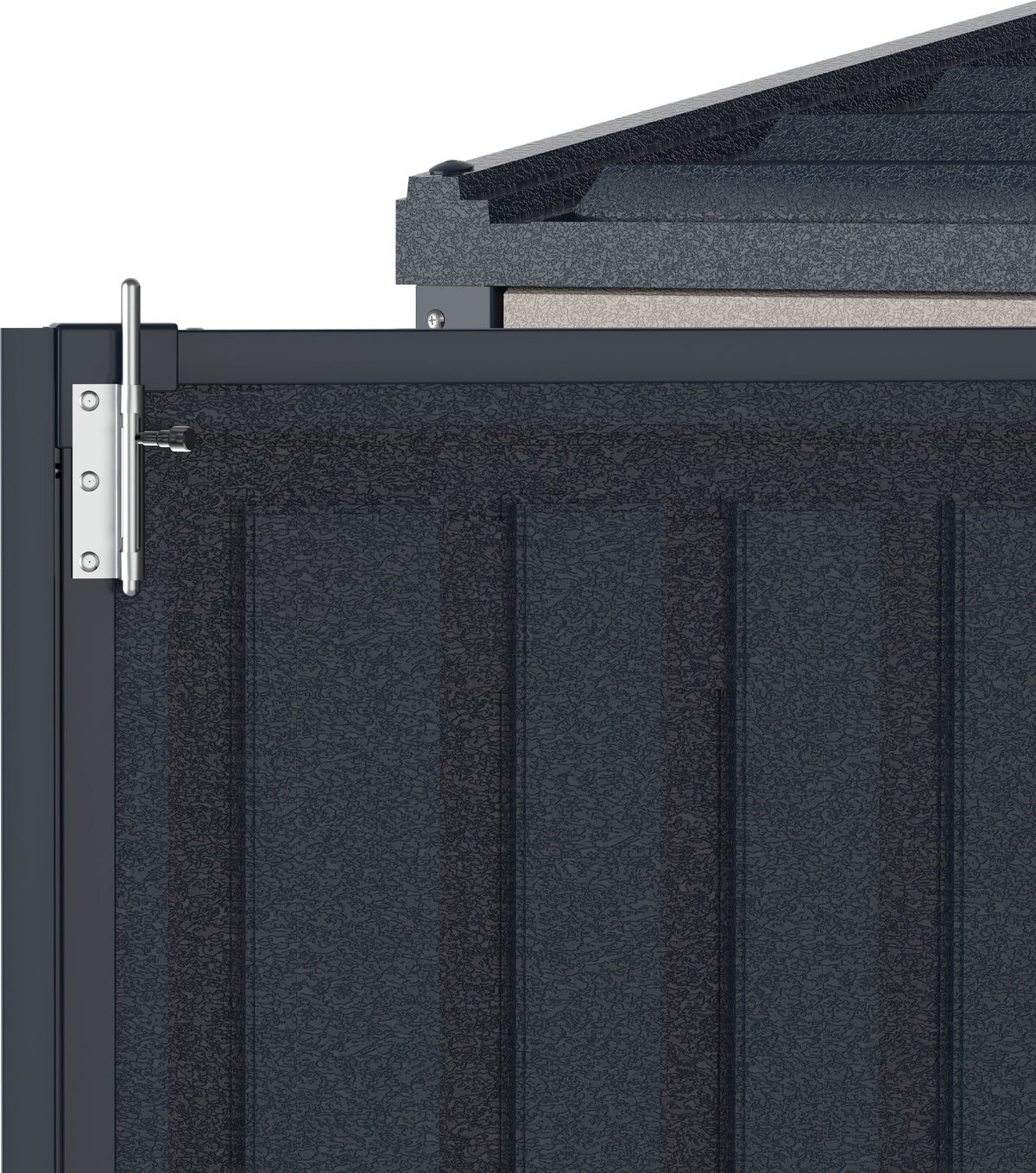 Duramax Sidemate Pro Adobe 10'x 4' Vinyl Resin Outdoor Storage Shed with Foundation Kit - 36825