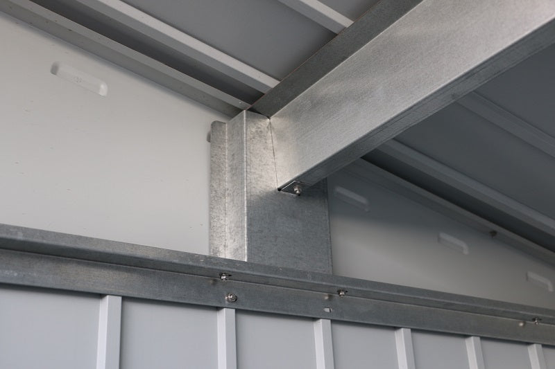 Duramax Palladium Metal Shed 6'x5' - 41872