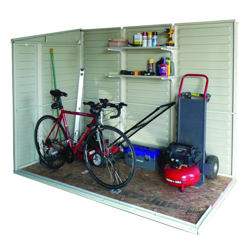 Duramax SideMate Shed with Foundation 4'x8' - 06625
