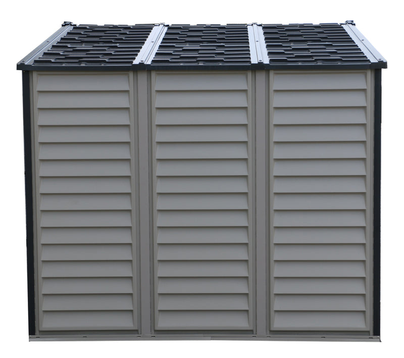 Duramax WoodSide Adobe Plus 10.5'x8' Shed with Foundation Kit and Window