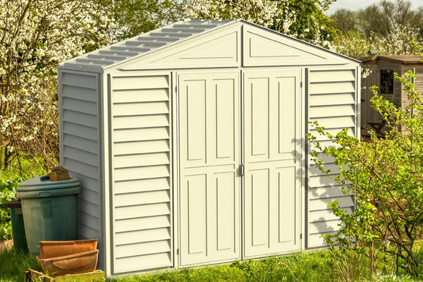 Duramax Sidepro 10.5'x3' Shed with Foundation - 98001