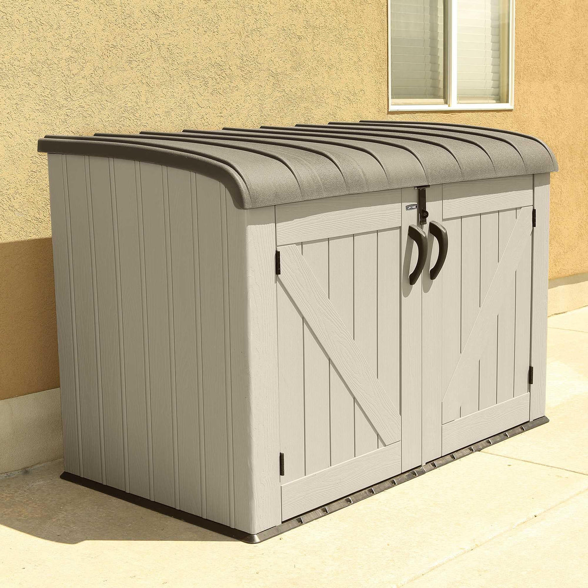 Lifetime Horizontal Storage Shed (75 Cubic Feet) - 60170