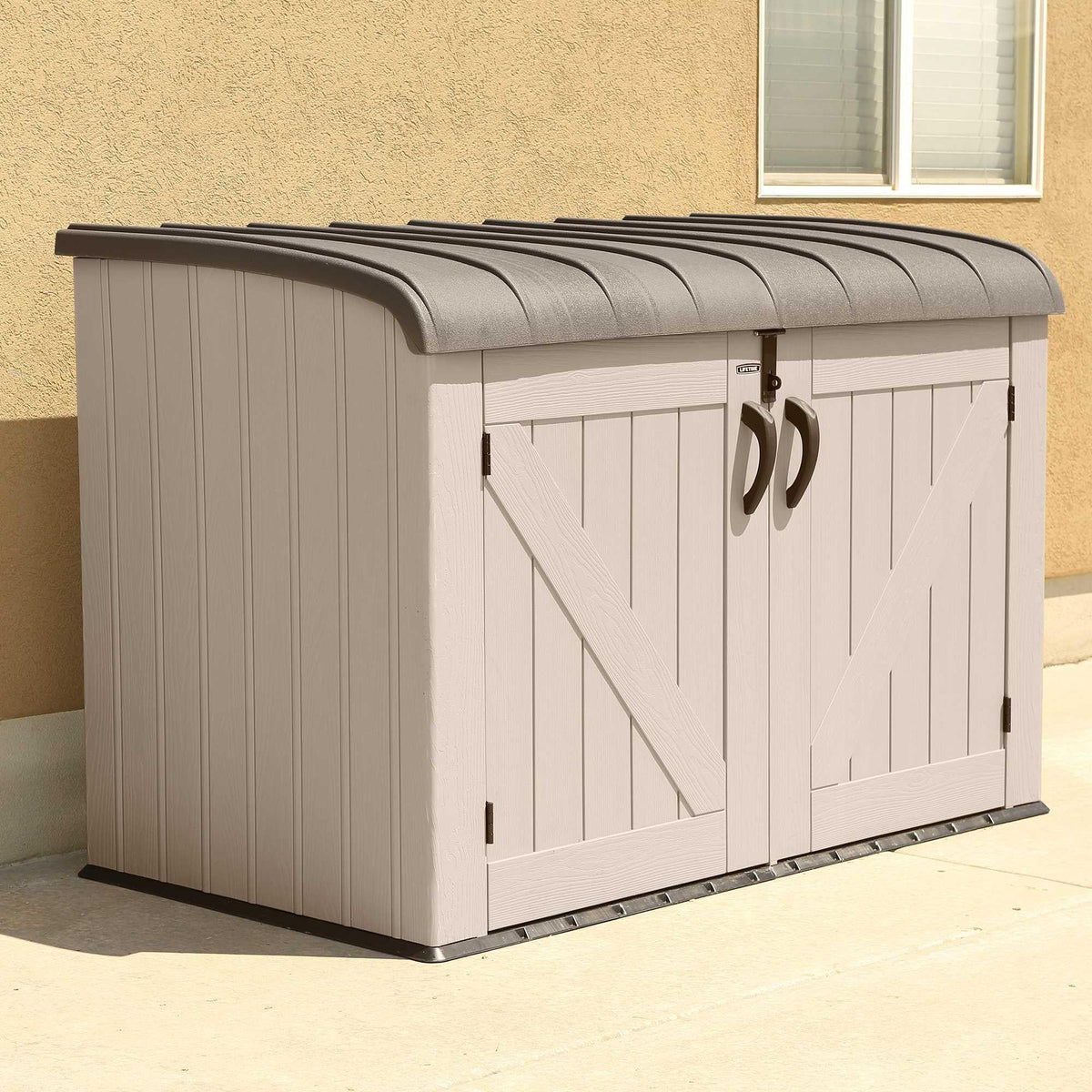 Lifetime Horizontal Storage Shed (75 Cubic Feet) - 60170