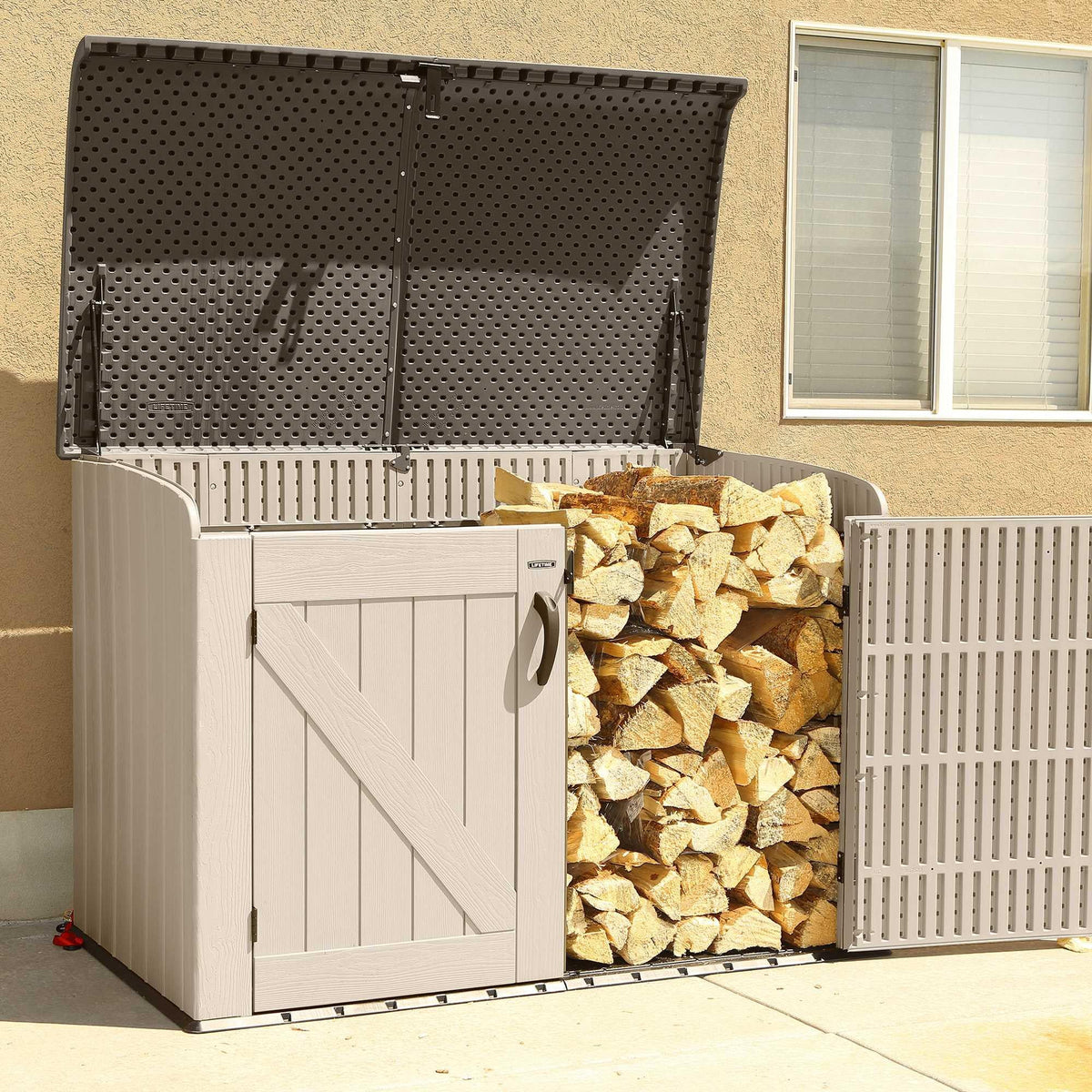 Lifetime Horizontal Storage Shed (75 Cubic Feet) - 60170