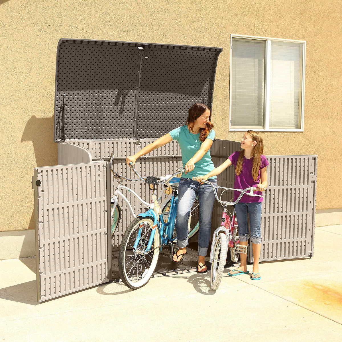 Lifetime Horizontal Storage Shed (75 Cubic Feet) - 60170