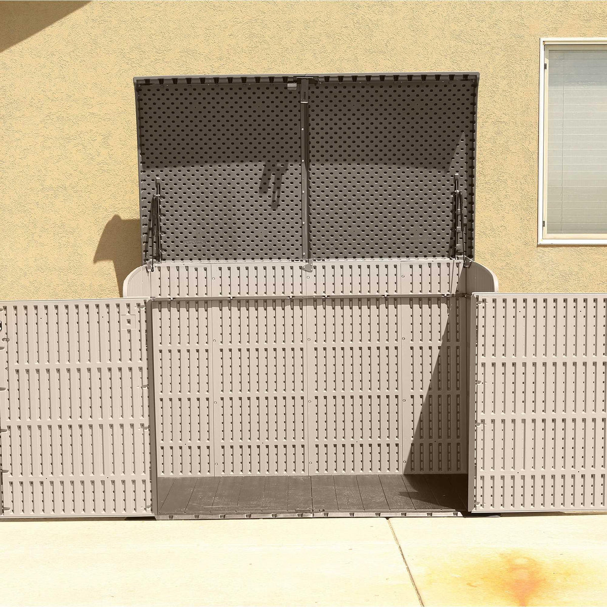 Lifetime Horizontal Storage Shed (75 Cubic Feet) - 60170