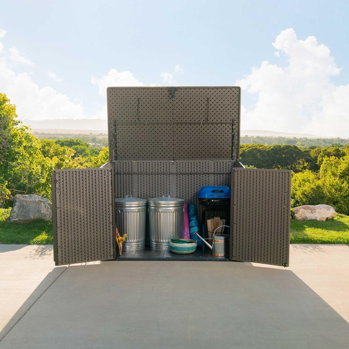 Lifetime Horizontal Storage Shed (75 Cubic Feet) - 60341