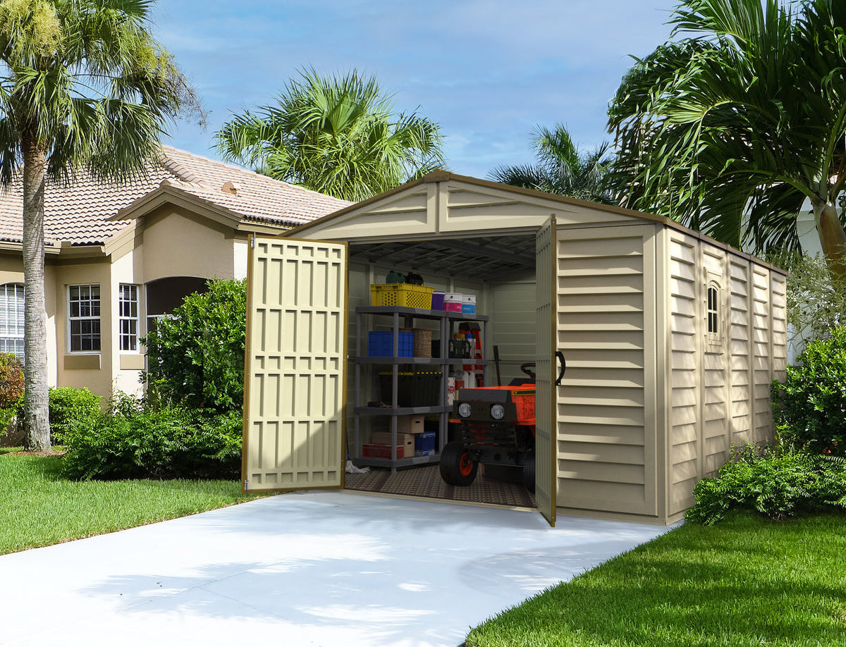 Duramax Woodbridge Plus Ivory 10.5'x13' with Foundation - 40234