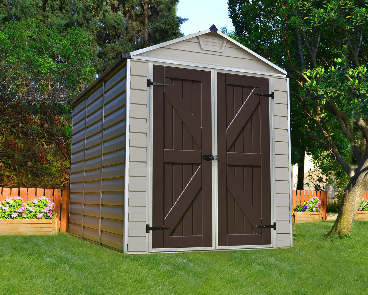 Canopia SkyLight 6' x 8' Shed - Tan