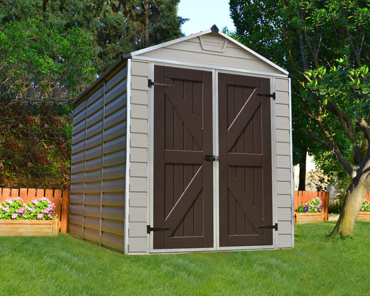 Canopia SkyLight 6' x 8' Shed - Tan