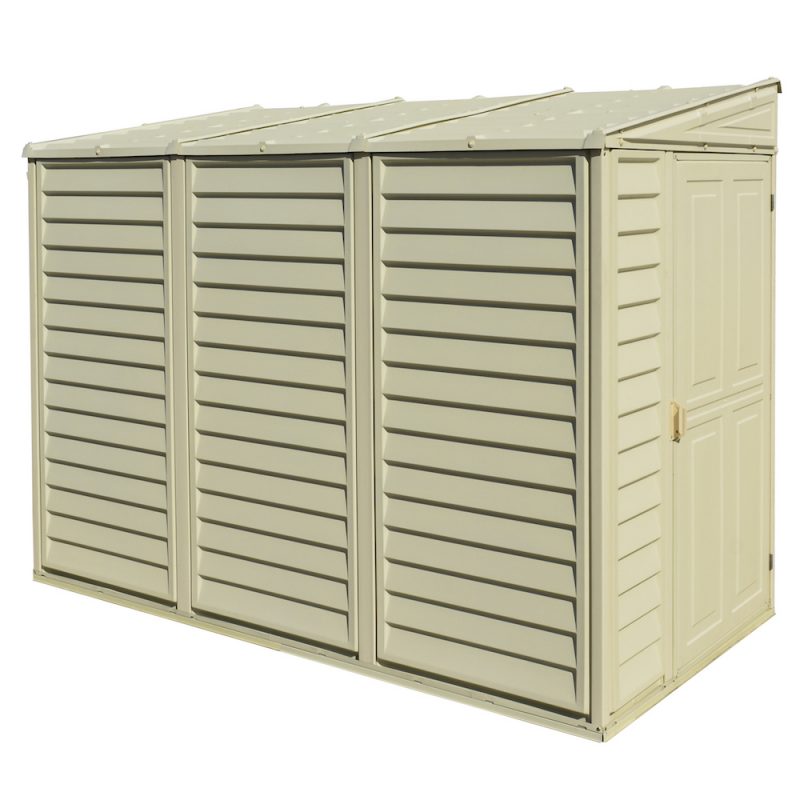 Duramax SideMate Shed with Foundation 4'x8' - 06625