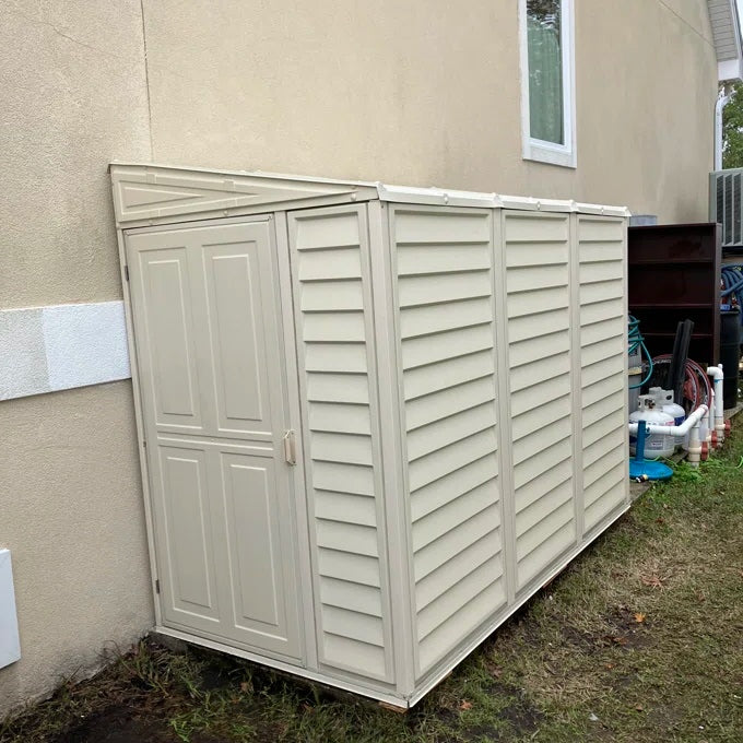 Duramax SideMate Shed with Foundation 4'x8' - 06625