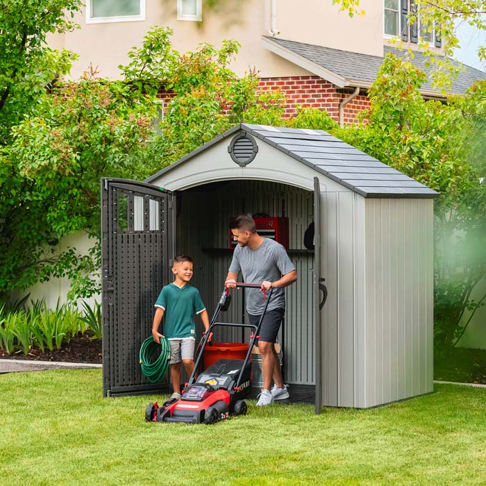 Lifetime 8 Ft. x 5 Ft. Classic Outdoor Storage Shed - 60468