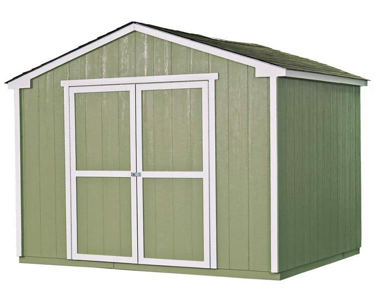 Handy Home Cumberland Wood Storage Shed - Multiple Sizes