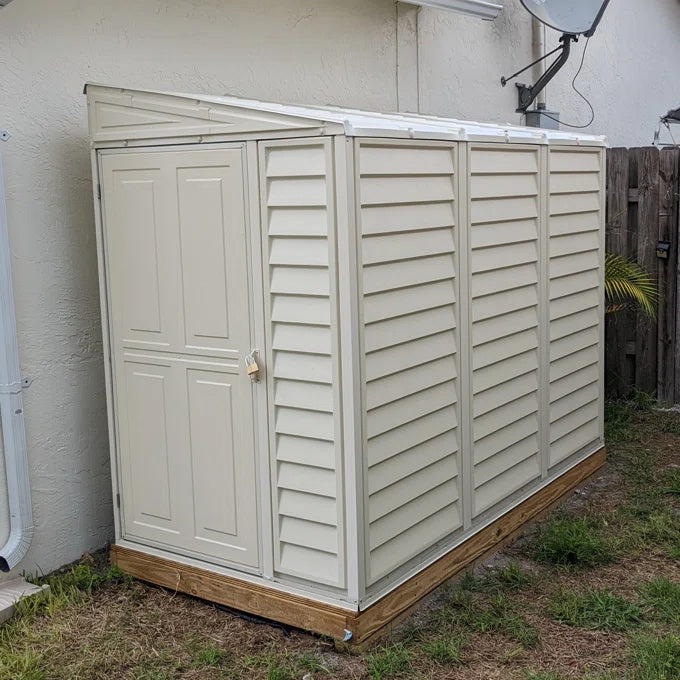 Duramax SideMate Shed with Foundation 4'x8' - 06625