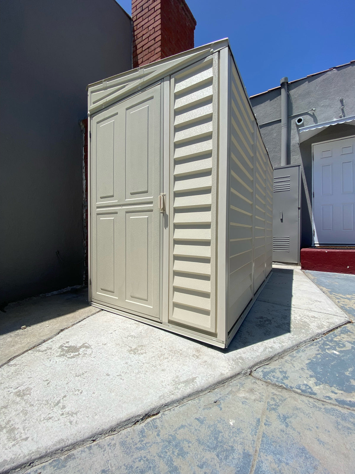 Duramax SideMate Shed with Foundation 4'x8' - 06625